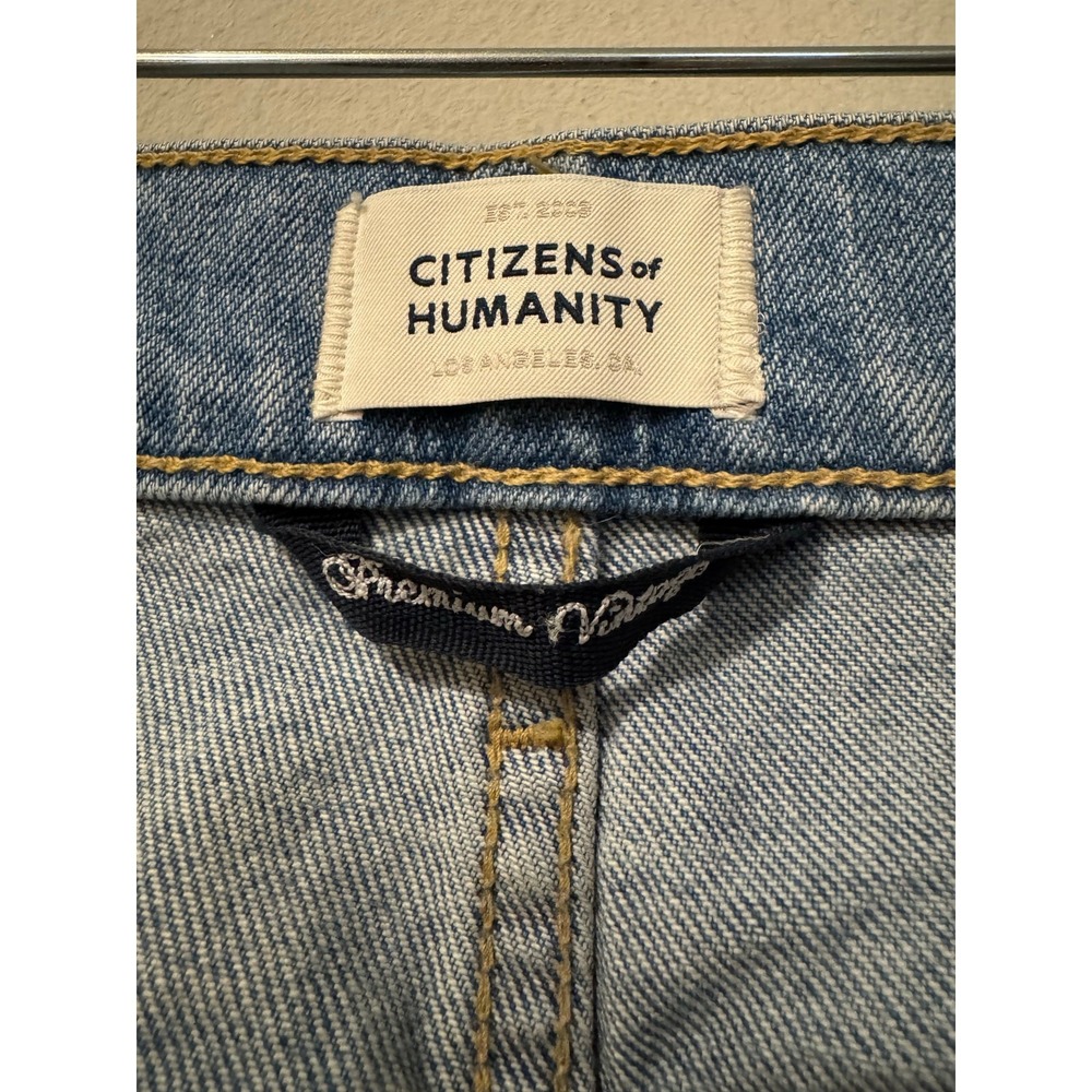 Citizens‎ of Humanity Emerson Distressed Straight Mid-Rise Boyfriend Jeans 28/6 - Picture 10 of 15